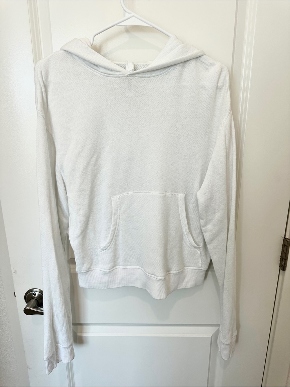 SKIMS White Lightweight Pullover Hoodie